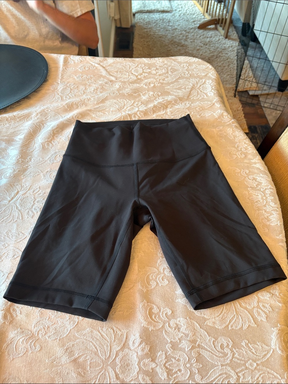 lululemon athletica Black High-Rise Bike Shorts